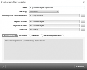 Erweiterungsfunktion