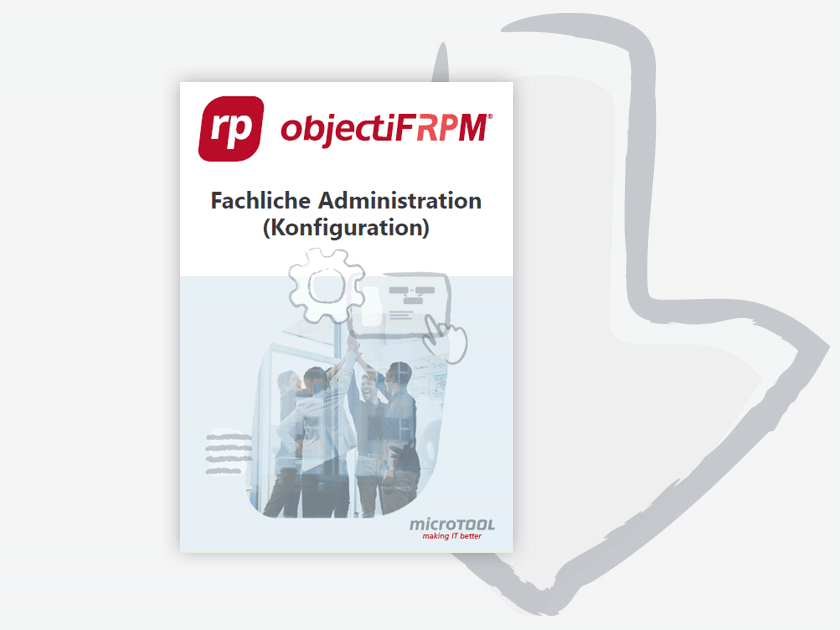 objectiF RPM – Fachliche Administration (Konfiguration)
